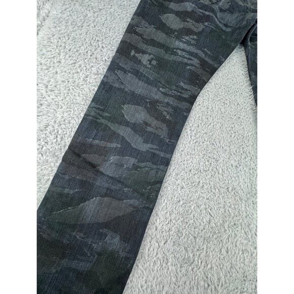Vtg True Religion Mens Ricky Flap Straight Tiger Camo Jeans Size 26 NWT USA Made - Picture 11 of 16